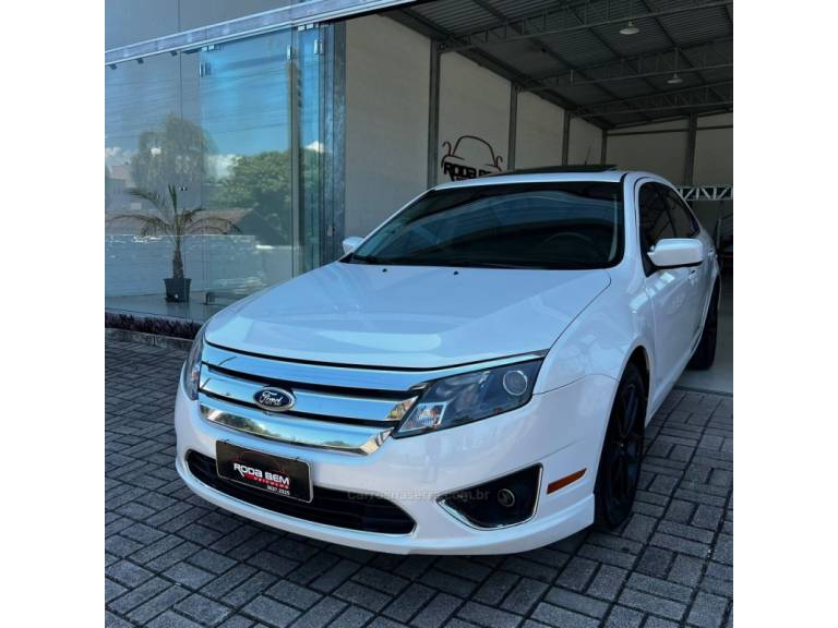 FORD - FUSION - 2009/2010 - Branca - Sob Consulta