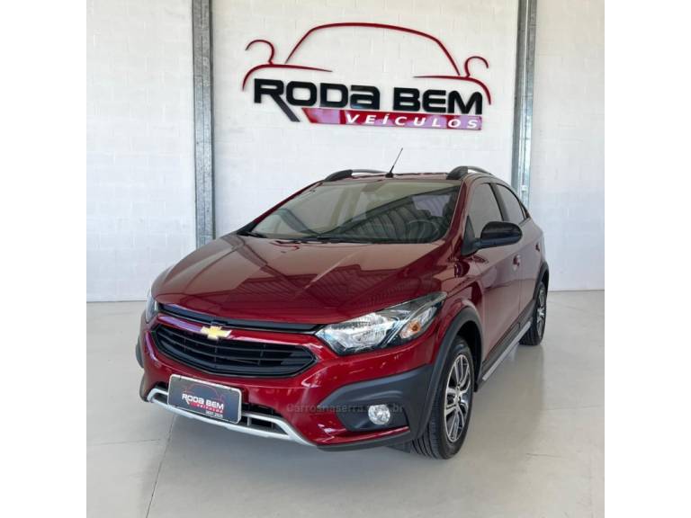 CHEVROLET - ONIX - 2017/2018 - Vermelha - Sob Consulta