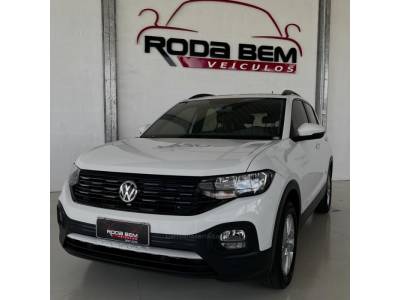 VOLKSWAGEN - T-CROSS - 2019/2020 - Branca - Sob Consulta