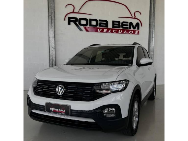 VOLKSWAGEN - T-CROSS - 2019/2020 - Branca - Sob Consulta