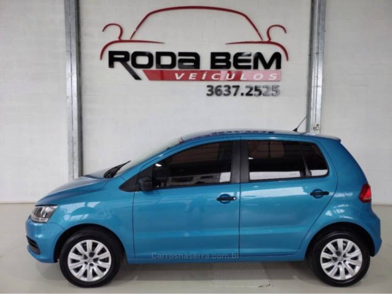 VOLKSWAGEN - FOX - 2014/2015 - Azul - Sob Consulta